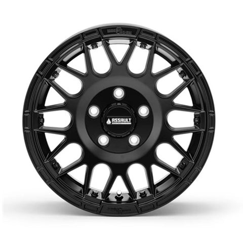 Assault Industries Hellfire Beadlock Wheels - Satin Black 5/4.5