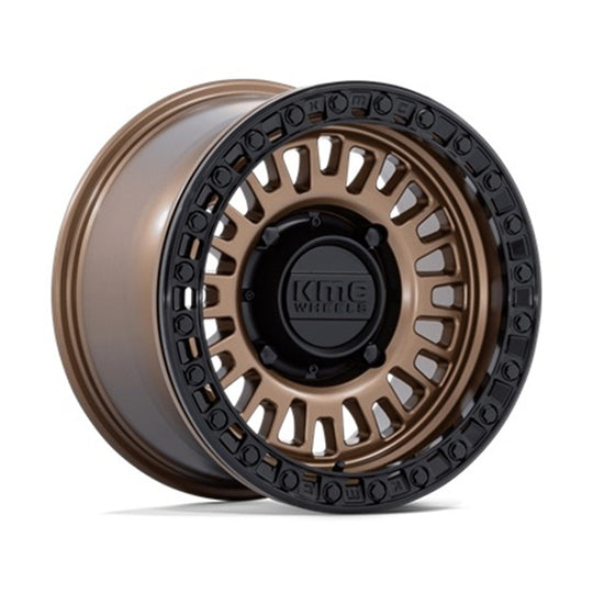 
                  
                    KMC Powersports KS242 Aztec Matte Bronze Beadlock Wheel 15x8
                  
                