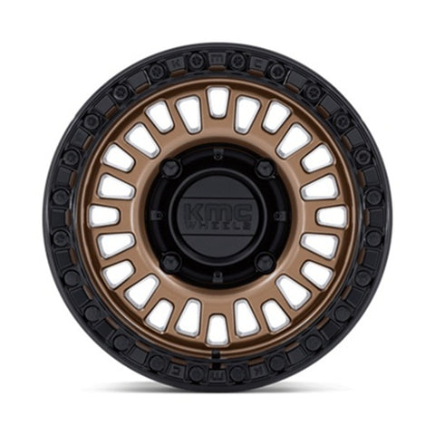KMC Powersports KS242 Aztec Matte Bronze Beadlock Wheel