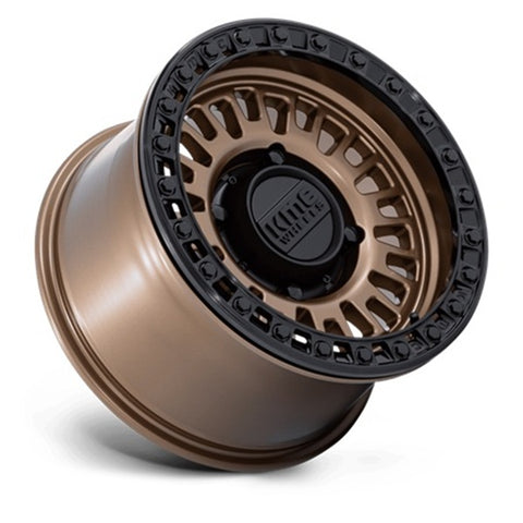 KMC Powersports KS242 Aztec Matte Bronze Beadlock Wheel 15x10