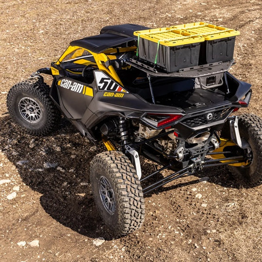 
                  
                    SuperATV Can-Am Maverick R Cargo Rack Alpha with Totes
                  
                