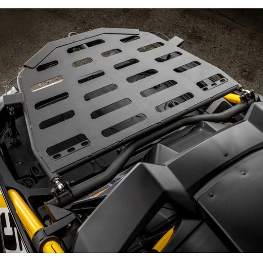 
                  
                    Assault Adventure Rack Can-Am Maverick R Installed
                  
                