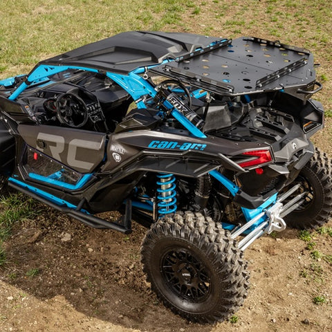 SuperATV Can-Am Maverick X3 Cargo Rack Alpha Top View