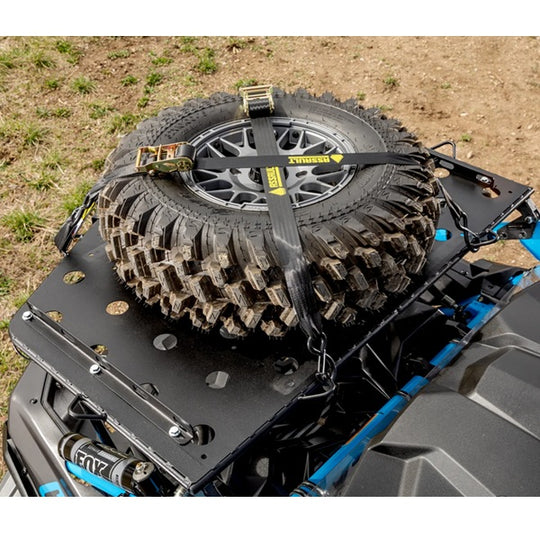
                  
                    SuperATV Can-Am Maverick X3 Cargo Rack Alpha Tire Carrier
                  
                
