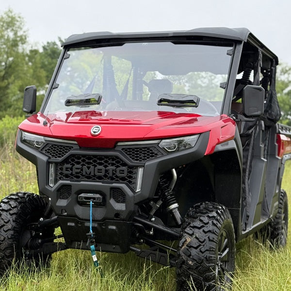 CFMOTO U10 XL Pro Toolless Vented Windshield