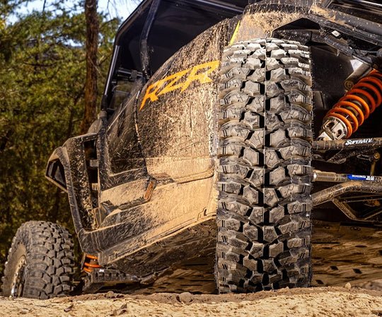 
                  
                    SuperATV Cliffhanger Tire on RZR
                  
                