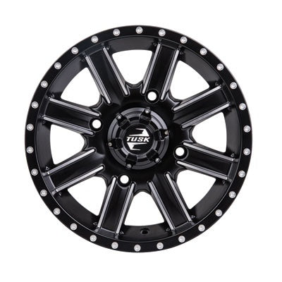 Tusk Cascade Black & Machined Wheel