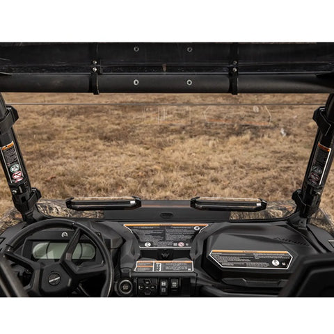 SuperATV Can-Am Commander Max Vented Windshield (2021+)