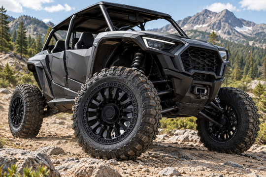 
                  
                    Fuel UTV D125 Blackout Rincon Beadlock Wheels on UTV
                  
                