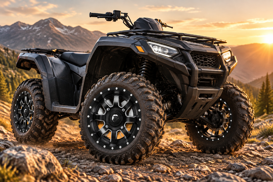 
                  
                    Fuel UTV D538 Maverick Wheel - 14x7 on ATV
                  
                
