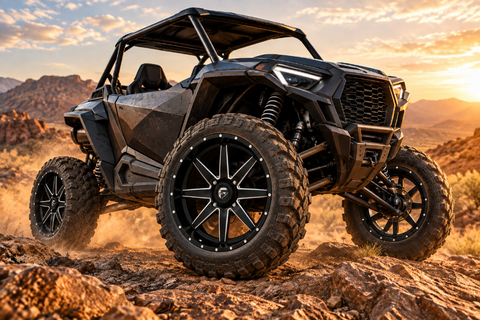 Fuel UTV D538 Maverick Wheel - 16x7 on UTV
