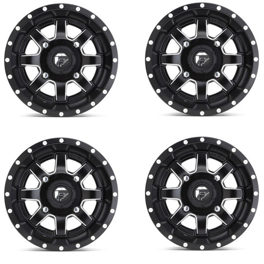 Fuel D538 Maverick 14x7 - Set of 4