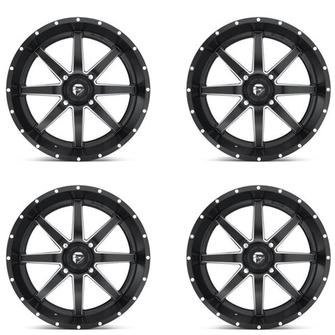 Fuel D538 Maverick 15x7 / 16x7 - Set of 4