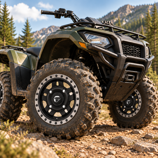 
                  
                    Fuel UTV D557 Anza Matte Wheels on ATV
                  
                