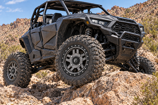 
                  
                    Fuel UTV D558 Anza Wheels on a UTV
                  
                
