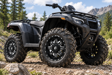 Fuel UTV D567 Lethal Wheels on ATV