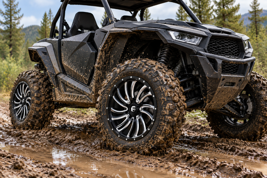 
                  
                    Fuel UTV D641 Kompressor Wheels on a UTV
                  
                
