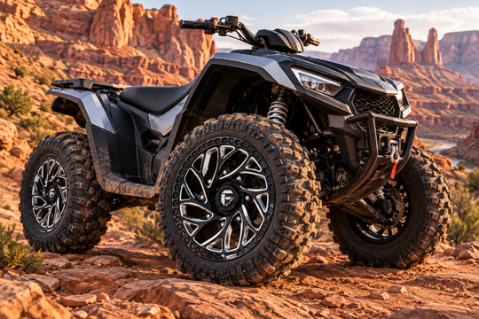 
                  
                    Fuel UTV D741 Runner Wheels on a ATV
                  
                