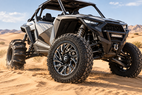 Fuel UTV D741 Runner Wheels on a UTV