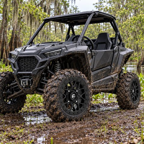 Fuel UTV D916 Tech Beadlock Wheels on a UTV