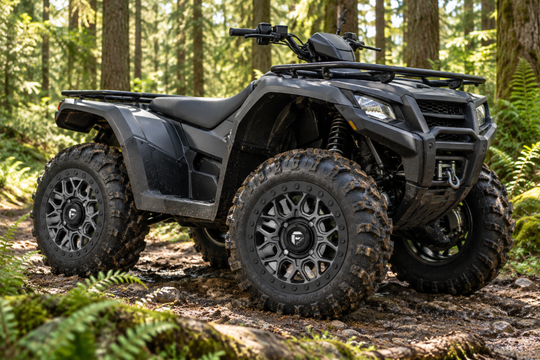 
                  
                    Fuel UTV D919 Tech Beadlock Wheels on a ATV
                  
                