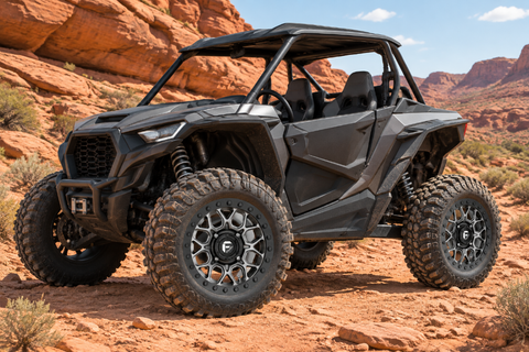 Fuel UTV D919 Tech Beadlock Wheels on a UTV