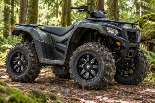 
                  
                    Fuel UTV D928 Maverick Beadlock Wheels on a ATV
                  
                