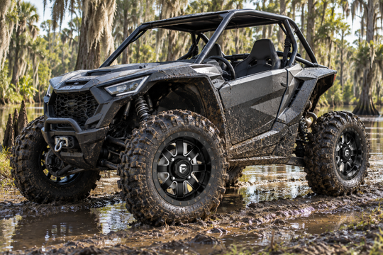 
                  
                    Fuel UTV D928 Maverick Beadlock Wheels on a UTV
                  
                