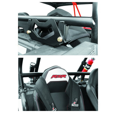 DragonFire Racing Polaris RZR Harness Anchor Installed