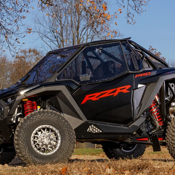 SuperATV Polaris RZR Pro XP Hard Cab Enclosure Upper Doors - DOOR-P-PROS-72_AA