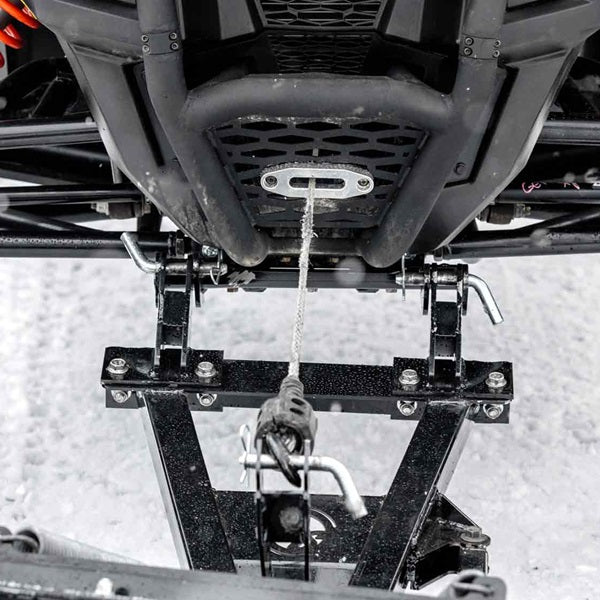 
                  
                    SuperATV Plow Pro Snow Plow Drop Brackets Top View
                  
                