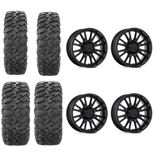 
                  
                    EFX MotoClaw Tire Wheel Kits 28x9-15 28x11-15 MSA M51 Matte Black Wheels
                  
                