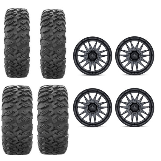 
                  
                    EFX MotoClaw Tire Wheel Kits 28x9-15 28x11-15 MSA M55 Gun Metal Wheels
                  
                