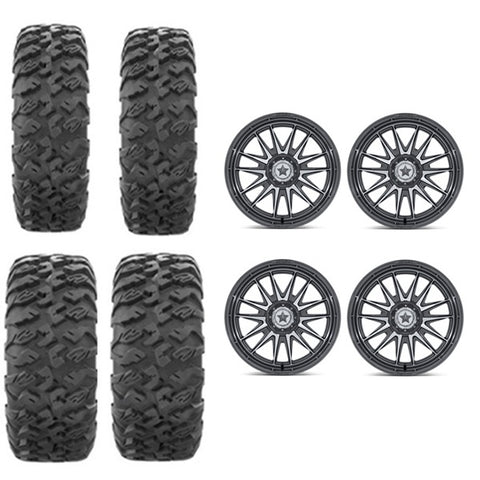 EFX MotoClaw Tire Wheel Kits 28x9-15 28x11-15 MSA M55 Platinum & Machined Wheels