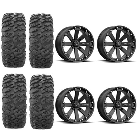 EFX MotoClaw Tire & Wheel Kits Mounted on MSA M20 Kore Wheels