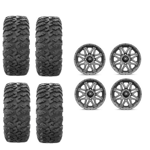 
                  
                    EFX MotoClaw Tire & Wheel Kits Mounted on MSA M26 Wheels - Set of 4
                  
                