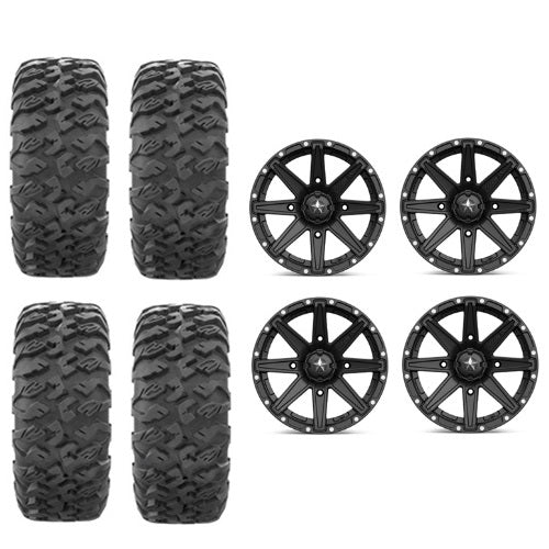 
                  
                    EFX MotoClaw Tire & Wheel Kits Mounted on MSA M33 Wheels - Set of 4
                  
                