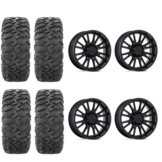 
                  
                    EFX MotoClaw Tire & Wheel Kits on MSA M51 Matte Black Wheels
                  
                