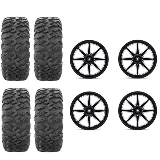 
                  
                    EFX MotoClaw Tire & Wheel Kits on MSA M54 Gloss Black Milled Wheels
                  
                
