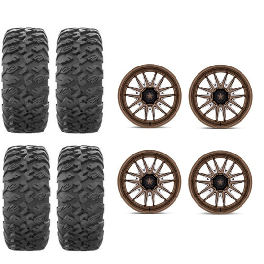 
                  
                    EFX MotoClaw Tire & Wheel Kits on MSA M55 Bronze Milled Wheels
                  
                