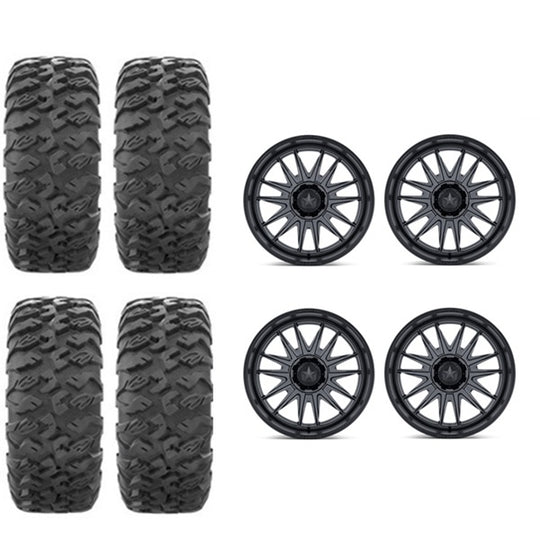 
                  
                    EFX MotoClaw Tire & Wheel Kits on MSA M55 Gun Metal Wheels
                  
                