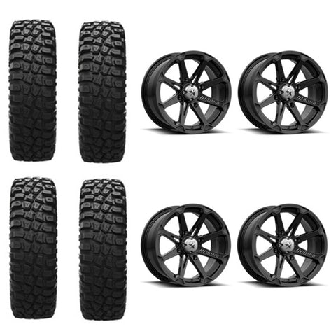 EFX MotoCrusher Tire & Wheel Kits on MSA M12 Diesel Wheels