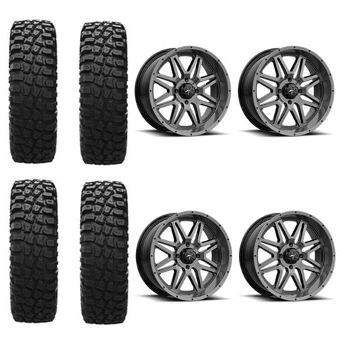 EFX MotoCrusher Tire & Wheel Kits on MSA M26 Vibe Wheels