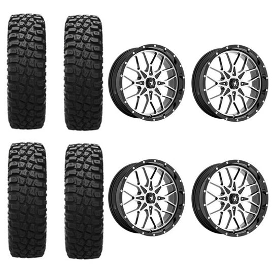 
                  
                    EFX MotoCrusher Tire & Wheel Kits on MSA M45 Portal Wheels
                  
                