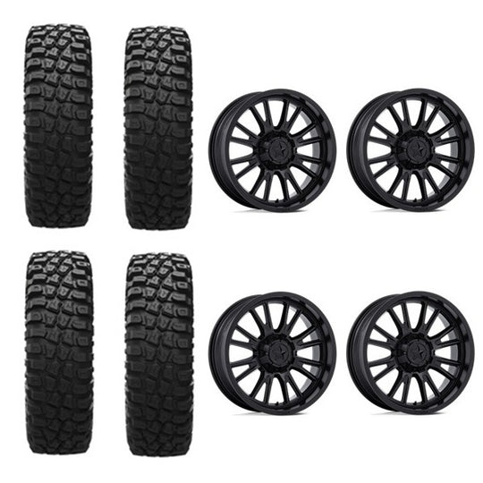 
                  
                    EFX MotoCrusher Tire & Wheel Kits on MSA M51 Thunderlips Matte Black Wheels
                  
                