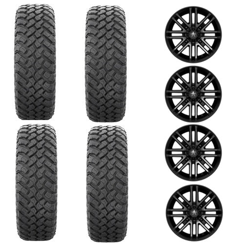 
                  
                    EFX MotoHammer Tire & Wheel Kits 27x9-14 Mounted on MSA M40 4/156 Wheels - Set of 4
                  
                