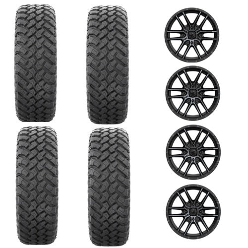 
                  
                    EFX MotoHammer Tire & Wheel Kits 27x9-14 Mounted on MSA M43 4/156 Wheels - Set of 4
                  
                