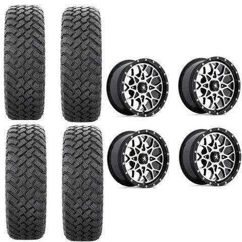 EFX MotoHammer Tire & Wheel Kits on MSA M45 Wheels