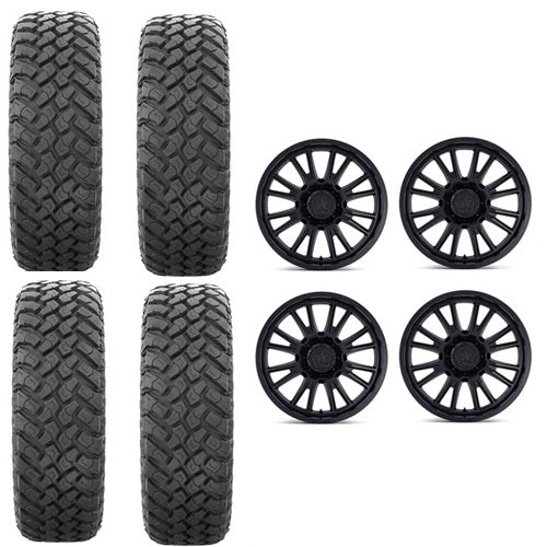 
                  
                    EFX MotoHammer Tire & Wheel Kits on MSA M51 Matte Black Wheels
                  
                
