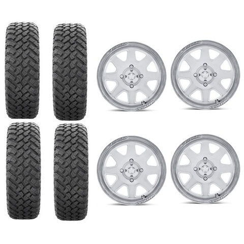 EFX MotoHammer Tire & Wheel Kits on MSA M54 Polished Wheels